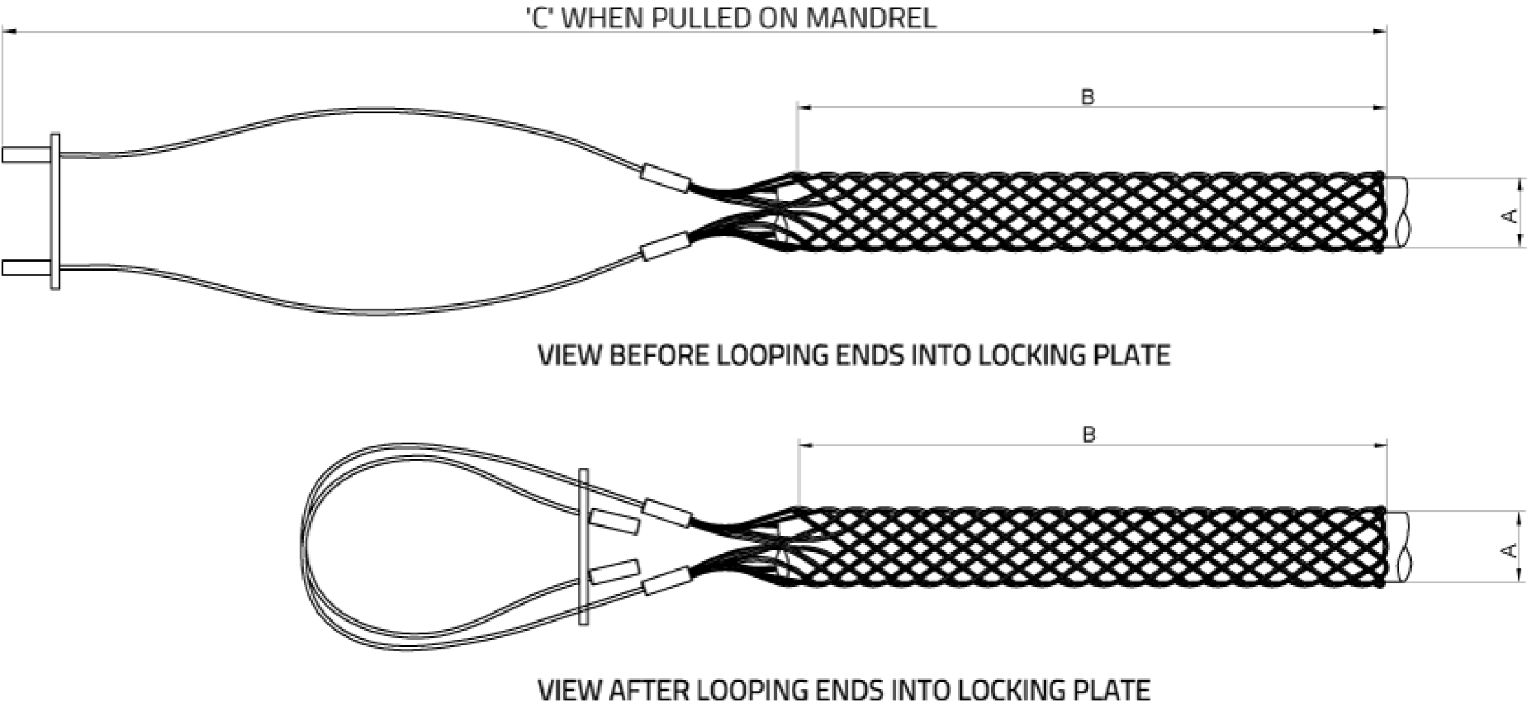 Universal Eye Hose Restraint Grip