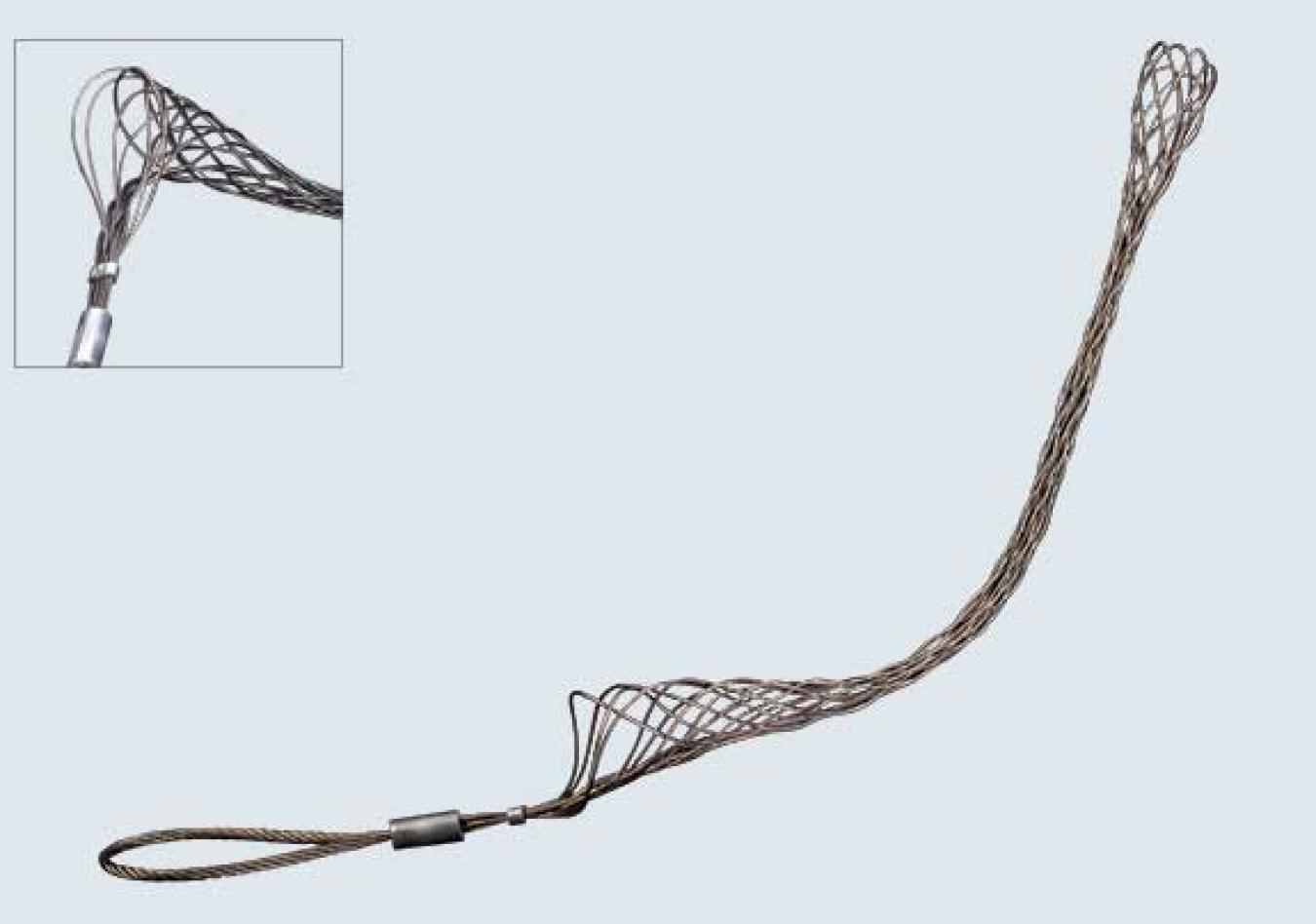 Offset Eye Closed Mesh Cable Support Grips