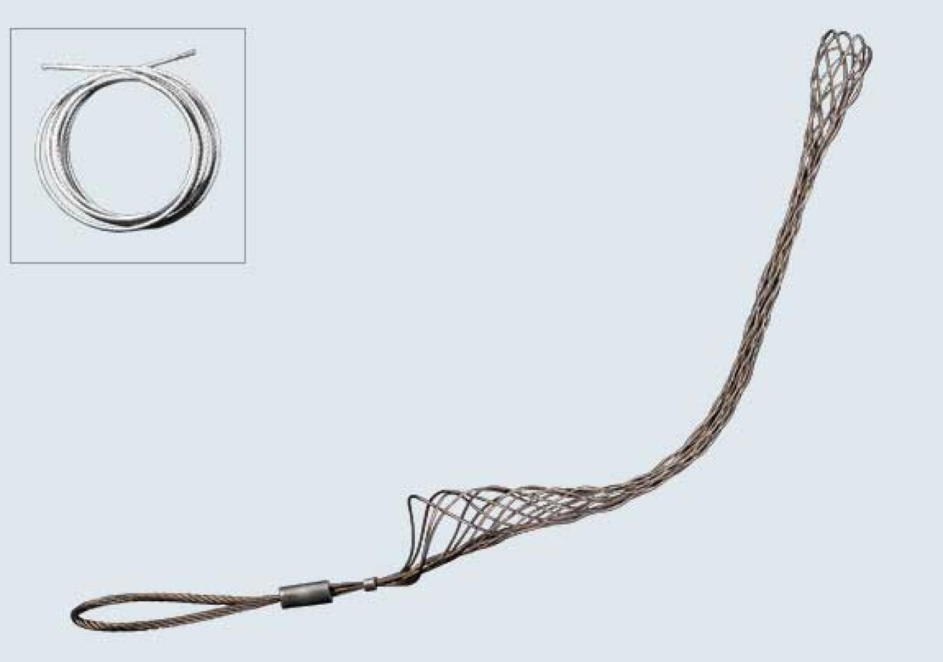 Offset Eye Split Mesh Lace Closing Support Grips