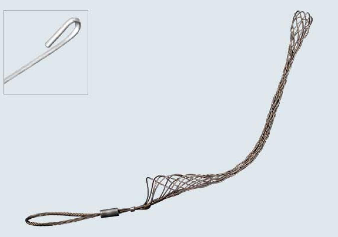 Offset Eye Split Mesh Rod Closing Cable Support Grips
